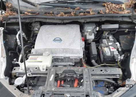 2013 Nissan Leaf S из США, поврежденный, VIN 1N4AZ0CP3DC418808